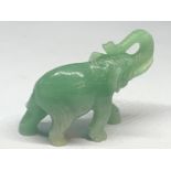 A JADE ELEPHANT HEIGHT 5CM