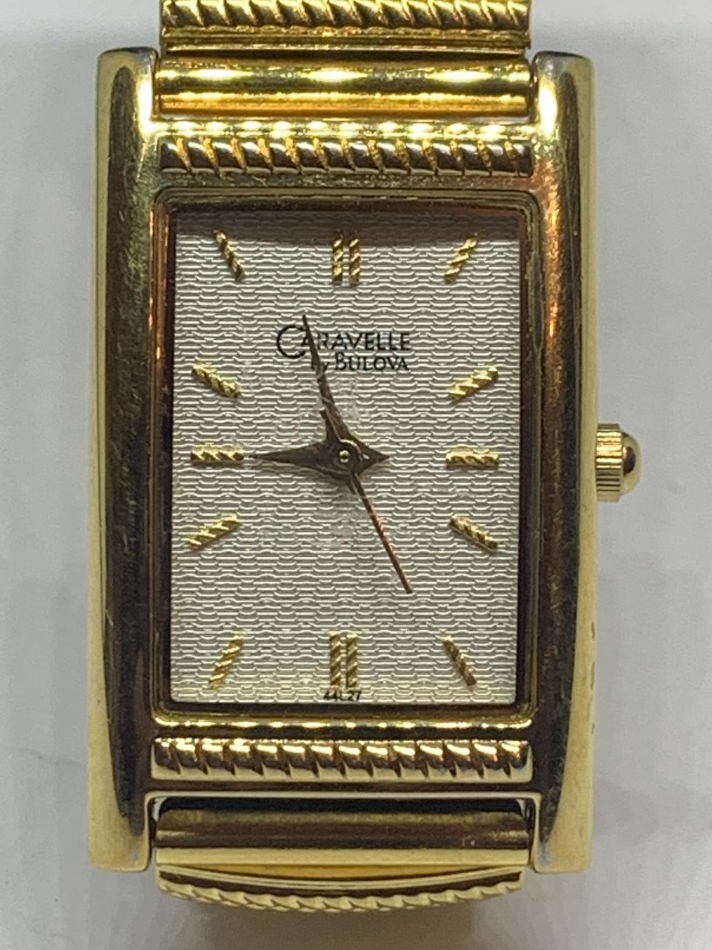 A CARAVELLE BY BULOVA WRIST WATCH SEEN WORKING BUT NO WARRANTY - Image 2 of 3