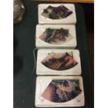 FOUR 'THE BRADFORD EXCHANGE' COLLECTORS TILES/PLATES NO'S A5901, A7019, B2887, A9885 COMPLETE WITH