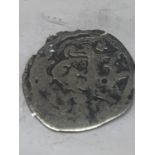 AN EDWARD I HAMMERED SILVER CLIPPED LONGCROSS PENNY LONDON MINT 1272 - 1307
