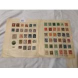 TWO PAGES OF VICTORIAN AND EARLY 20TH CENTURY GB STAMPS