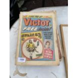 AN ASSORTMENT OF VINTAGE VICTOR COMICS