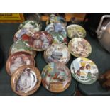 FOURTEEN ANIMAL THEMED COLLECTORS PLATES