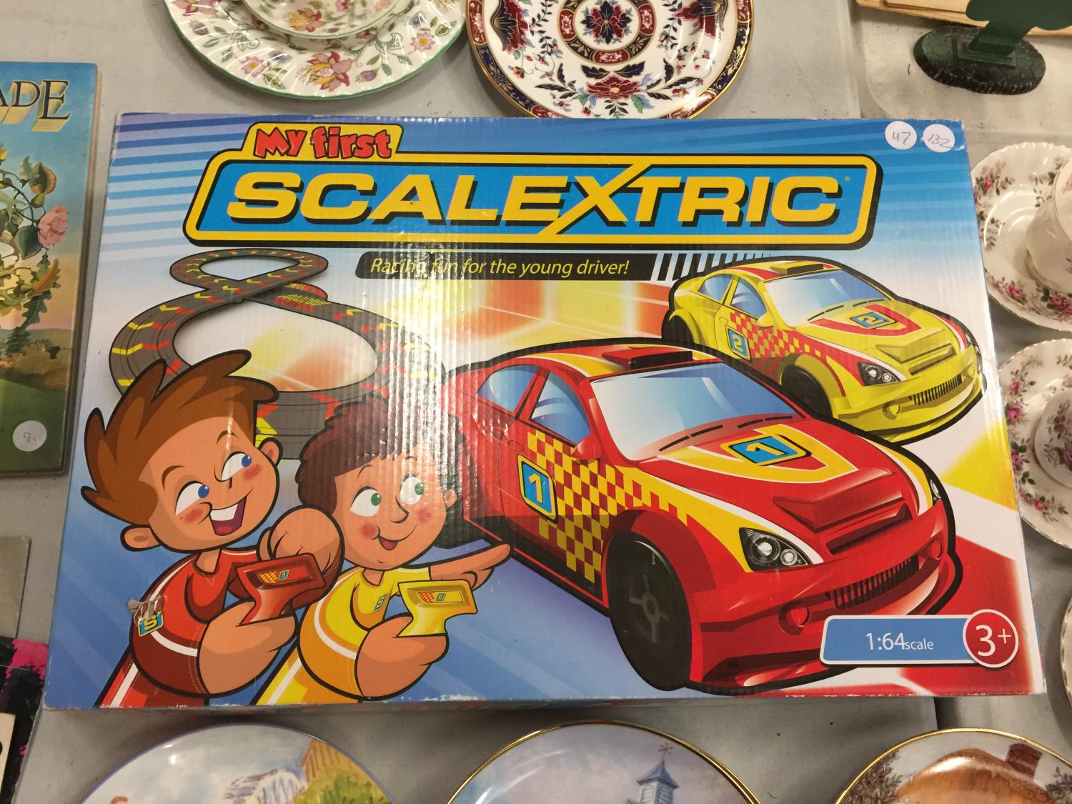 A BOXED MY FIRST SCALEXTRIC FOR YOUNGER CHILDREN