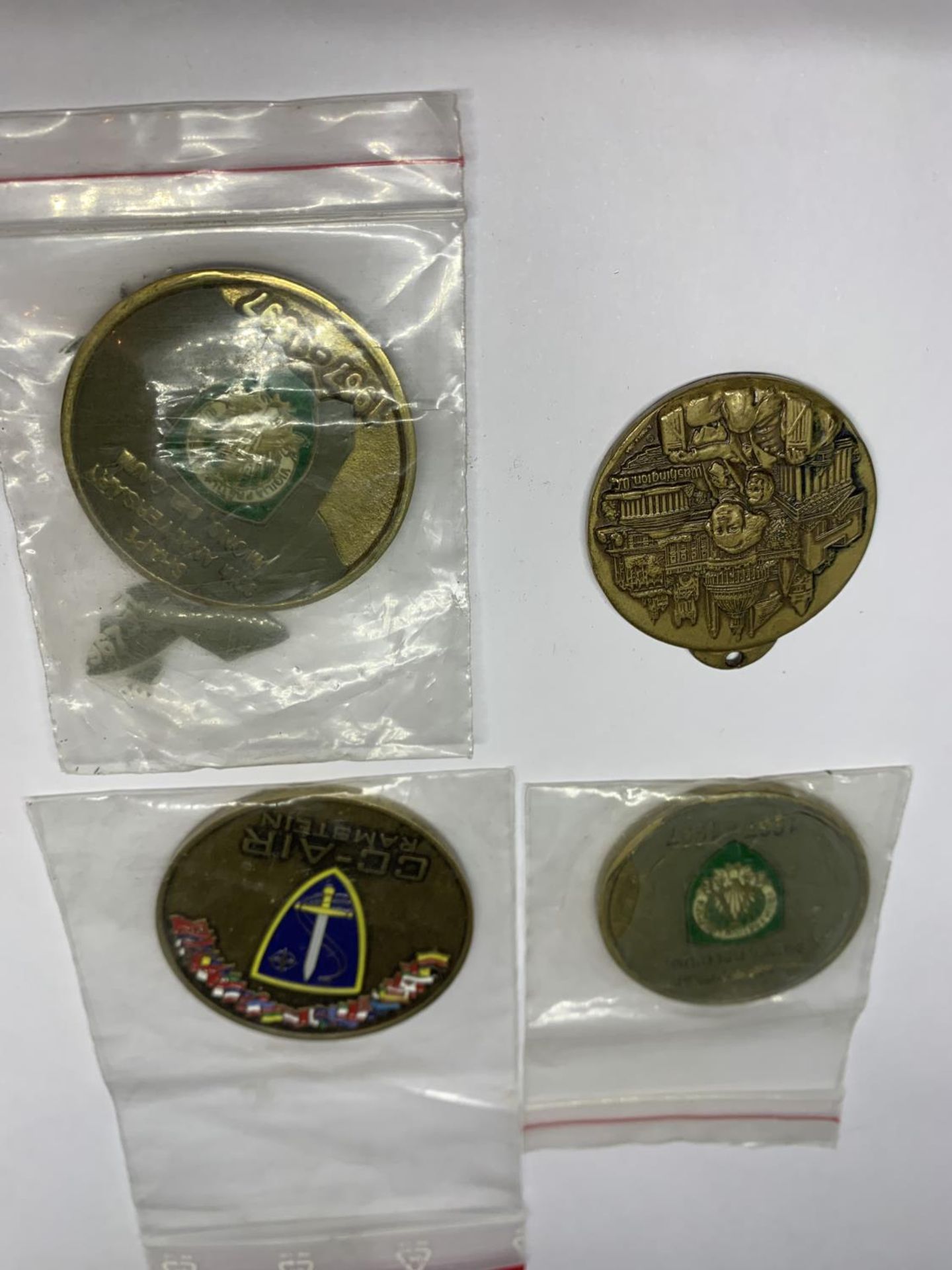 FOUR ASSORTED MEDALS