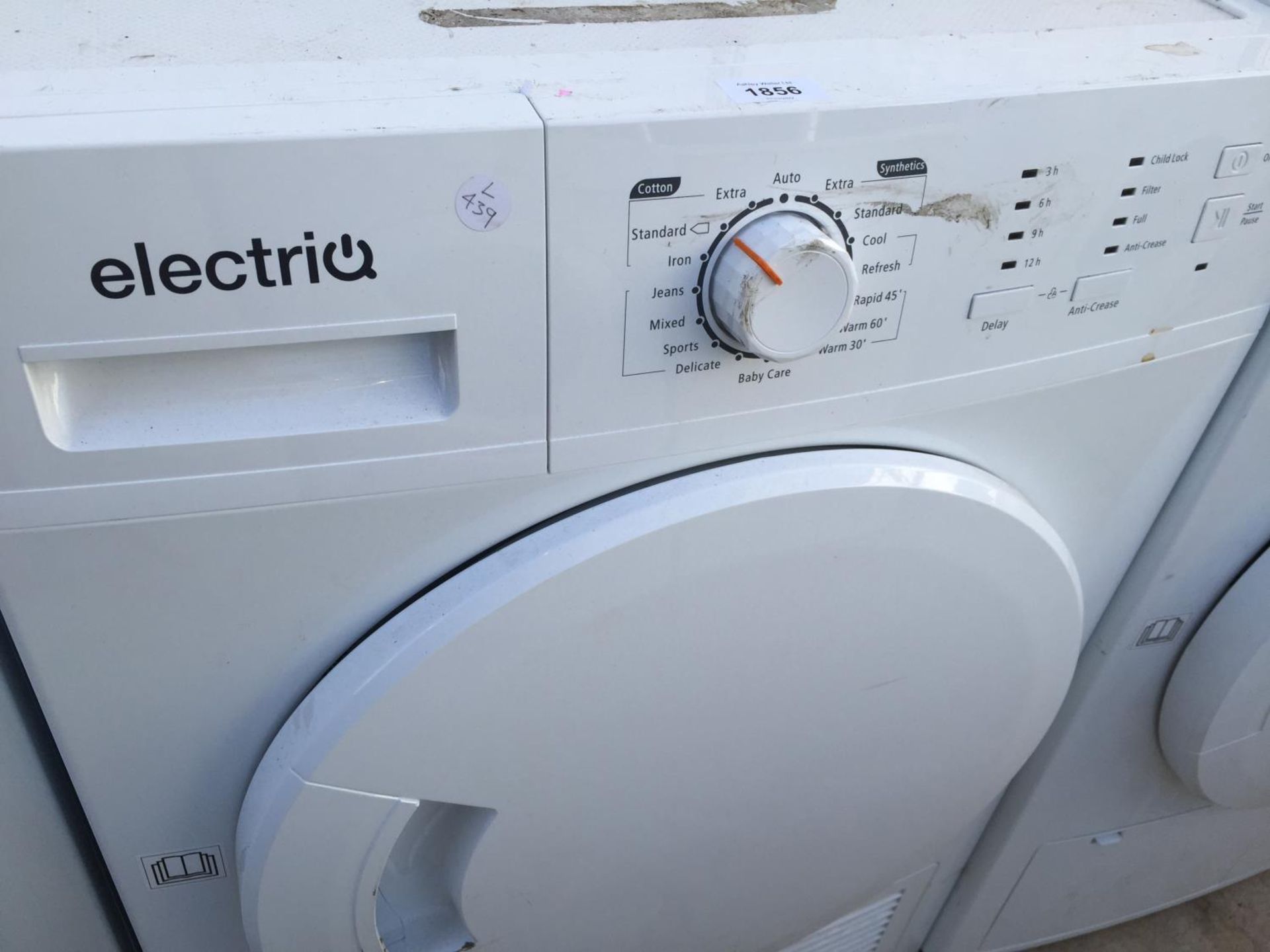 A WHITE ELECTRIQ CONDENSER DRYER - Image 2 of 3