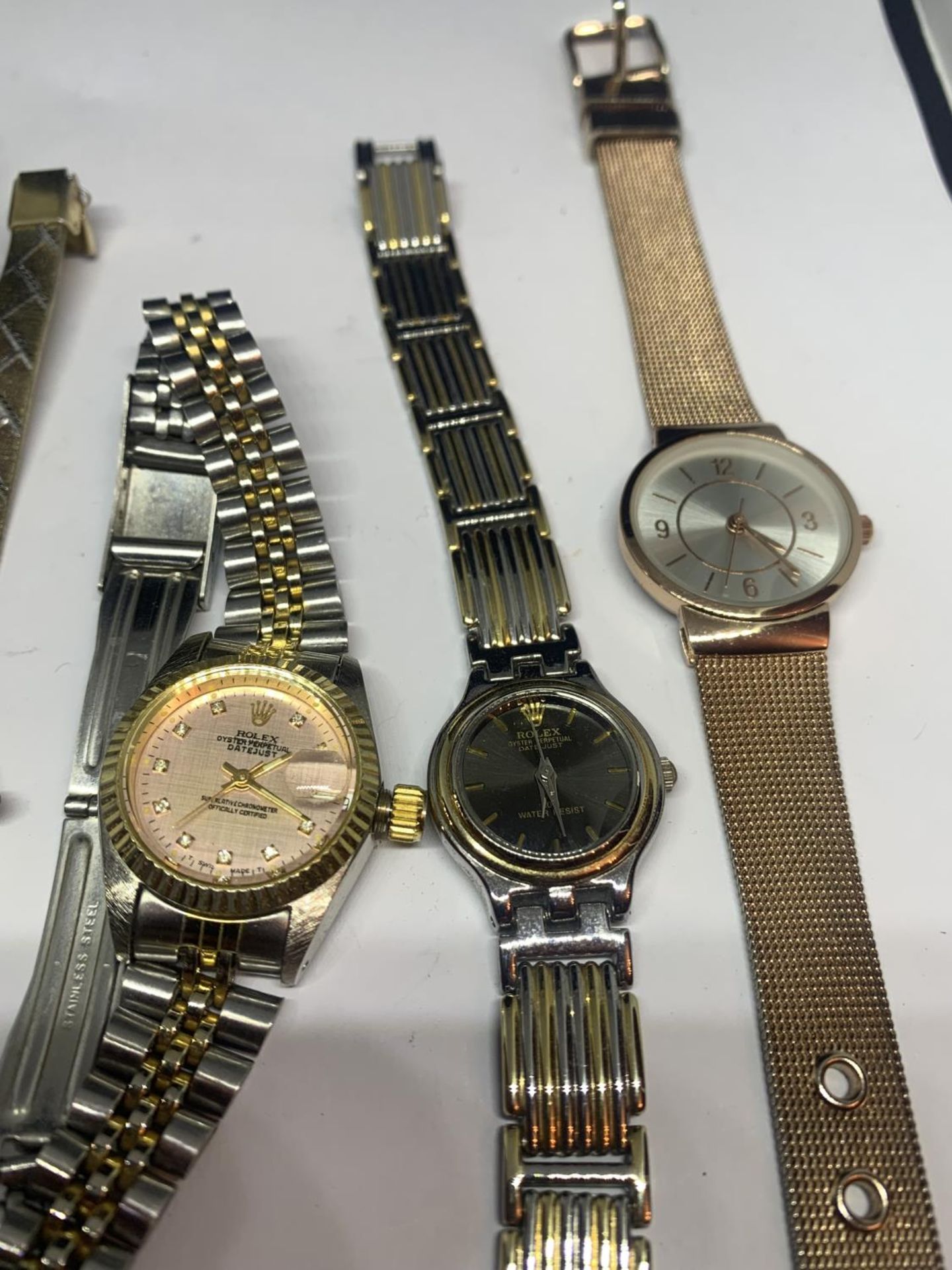 SIX VARIOUS FASHION WATCHES - Image 3 of 3