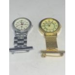 TWO NURSES WATCHES