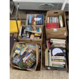 A LARGE ASSORTMENT OF VARIOUS BOOKS