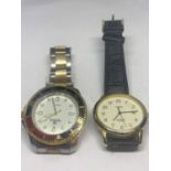 TWO WRIST WATCHES TO INCLUDE A RICARDO AND A TIMEX