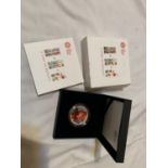 THE REMEMBRANCE DAY , 2018 , UK £5 , SILVER PROOF PIEDFORT COIN COA ENCLOSED