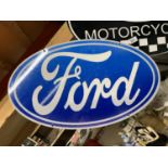 A FORD METAL SIGN