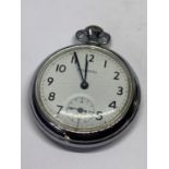TWO INGERSOL POCKET WATCHES ONE SEEN WORKING BUT NO WARRANTY