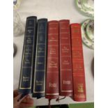 FIVE READERS DIGEST BOOKS, EACH CONTAINING FOUR BOOKS