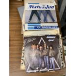 A SELECTION OF STATUS QUO SINGLES TO INCLUDE OL' RAG BLUES, DEAR JOHN AND DOWN DOWN