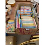 A LARGE ASSORTMENT OF CHILDRENS BOOKS TO MAINLY INCLUDE VINTAGE ENID BLYTON ETC