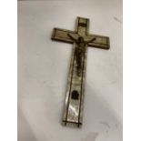 A MOTHER OF PEARL CRUCIFIX