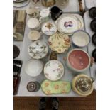 A LARGE MIXED COLLECTION OF CERAMICS TO INCLUDE BESWICK, SPODE ETC.