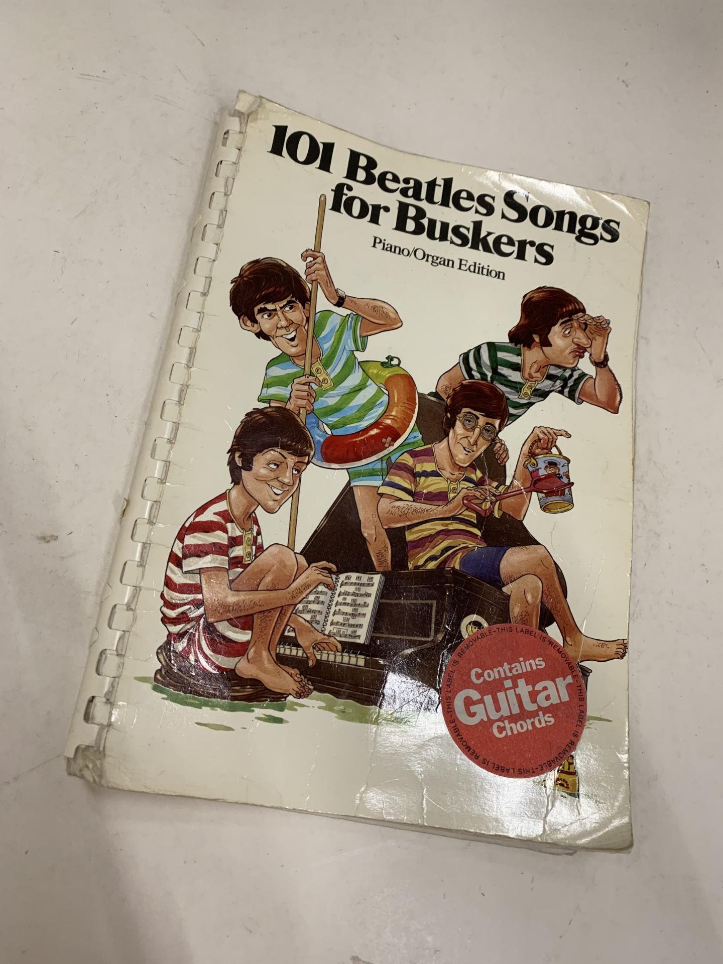 A QUANTITY OF SHEET MUSIC TO INCLUDE THE BEATLES SONGS FOR BUSKERS