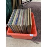 A LARGE COLLECTION OF VINTAGE LP RECORDS