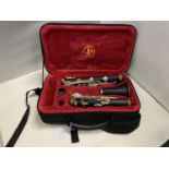 A JOHN PACKER CLARINET IN A FITTED CASE