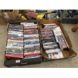 A LARGE QUANTITY OF VARIOUS DVDS