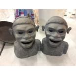 TWO JOLLY MAN STYLE MONEY BOXES