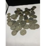 A LARGE QUANTITY OF AMERICAN COINS