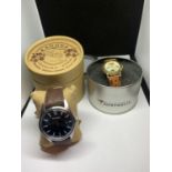 TWO WATCHES IN BOXES TO INCLUDE A KAHUNA AND A SOUVENIR COLLECTION AUSTRALIA EXAMPLE