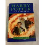 A HARDBACK FIRST EDITION IN VERY FINE CONDITION. HARRY POTTER AND THE HALF-BLOOD PRINCE BY J.K.