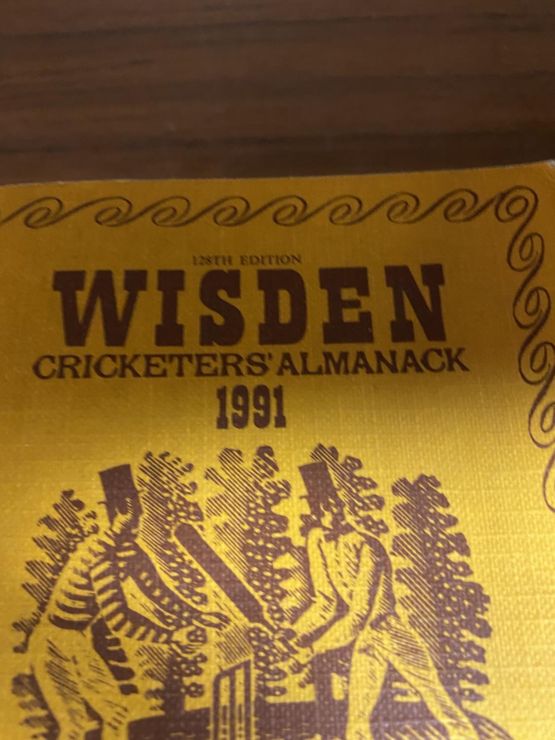 FOUR WISDEN'S ALMANACKS, 1981, 1985, 1989 AND 1991 - Image 3 of 6