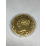 A PROOF VICTORIA 2006 COIN IN A CAPSULE