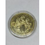 A PROOF ELIZABETH II 2010 THE YEAR OF THREE KINGS COIN IN A CAPSULE