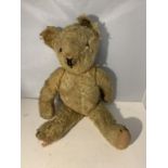 A VINTAGE TEDDY BEAR