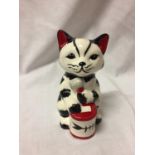 A LORNA BAILEY HAND PAINTED AND SIGNED CAT TUNA