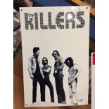 THE KILLERS METAL SIGN