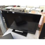 A SONY BRAVIA 32" TELEVISION WITH REMOTE CONTROL