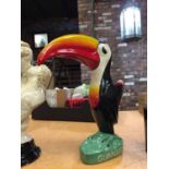 A LARGE ADVERTISING GUINNESS TOUCAN HEIGHT 40CM