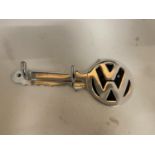 A CHROME VW KEY HOLDER