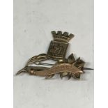 A YRES WWI STYLE BADGE