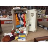 TWO SINDY WARDROBES WITH CLOTHES, FURNITURE AND ACCESSORIES