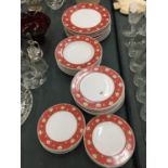 A QUANTITY OF VILLEROY & BOCH SMALL, MEDIUM AND LARGE PLATES PLUS BOWLS