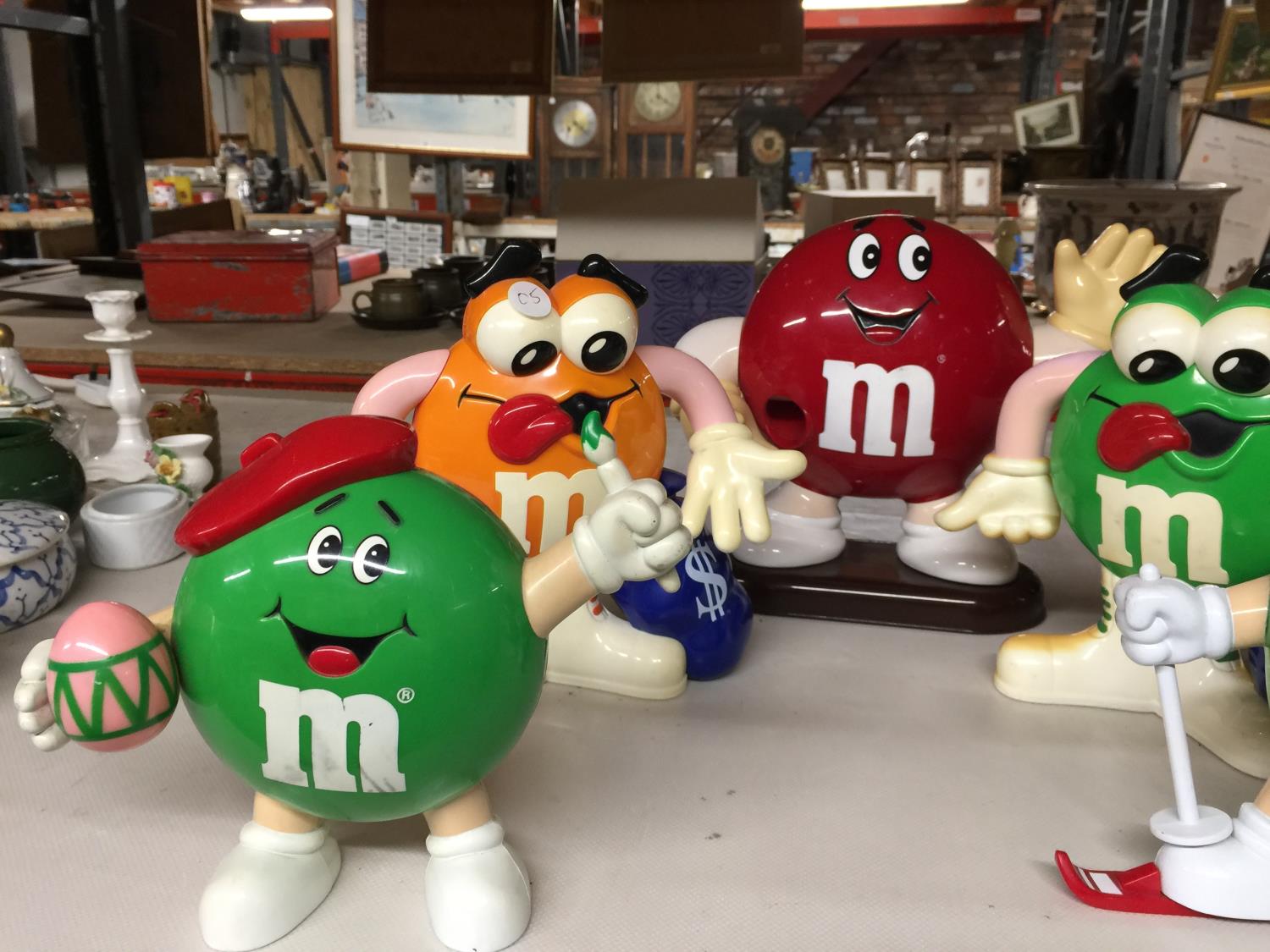 FIVE M AND M'S ADVERTISING FIGURES - Image 2 of 3