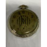 AN INTERNATIONAL WATCH CLUB STRATFORD SUPREME SIX JEWELS POCKET WATCH