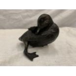 A BRONZE DUCK