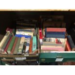 TWO BOXES OF VARIOUS BOOKS