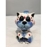 A LORNA BAILEY HAND PAINTED AND SIGNED CAT TAD