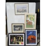 AN ASSORTMENT OF FRAMED PRINTS AND PICTURES TO INCLUDE A LIMITED EDITION SIGNED PRINT TITLED MILL