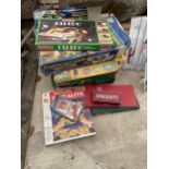 AN ASSORTMENT OF VINTAGE AND RETRO BOARD GAMES