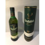A GLENNFIDDICH SIGNATURE SINGLE MALT SCOTCH WHISKY AGED 12 YEARS. 70CL 40% VOL. PROCEEDS TO GO TO